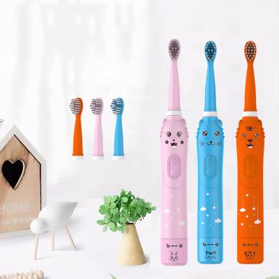 China ABS Manufacturer OEM Teeth Care Electric Cardboard Soft Toothbrush Waterproof Oral Hygiene Btistle Kids Toothbrush for sale