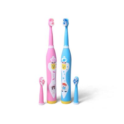 China Timer 2 Minute OEM Cartoon Toothbrush Rechargeable Electric Toothbrush Maker For Kids for sale