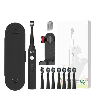 China ABS 10% off Wholesale 5 Modes IPX7 Waterproof Rechargeable Cepillo de Dientes Electrico 8 Pieces Head Electric Toothbrush For Travel for sale