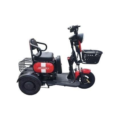 China Electric Tricycle Wholesale Carbon Steel Wholesale Carbon Steel Adults 3 Wheel Car Cargo Tricycle Chinese Electric Tire for sale