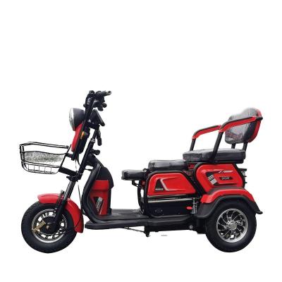 China High Powerful OEM 48V Bike Passenger Electric Tricycle 3 Wheel Electric Tricycles Adult for sale