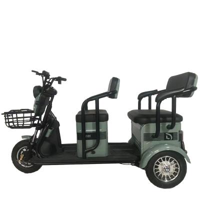 China 2021 Hot Selling Adult Electric Tricycle Passenger Three Wheel Electric Bike Cargo With 3 Seats For Sale for sale