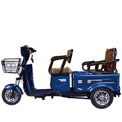 China Passenger made in China 60V1000W electric tricycle electric cargo tricycle with lowered seat for sale