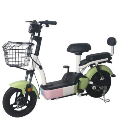 China New cheap 48v 12a passenger electric bike with turn signal light 350w electric bicycle for sale