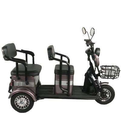 China China factory 3 wheel steel electric bicycle adult electric tricycles certified by 3CE used in city traffic for sale