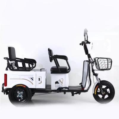 China 2022 best safety and popular electric tricycle 3 wheel steel electric bike for adult (48/60V 500W) for sale