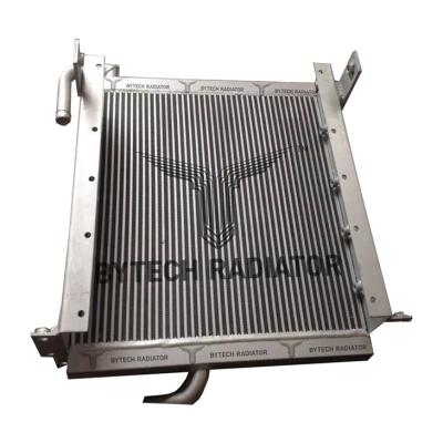 China EX100-1 EX100 Aluminum Excavator Oil Cooler High Quality Factory Price 4206097 4218256 4214872 for sale