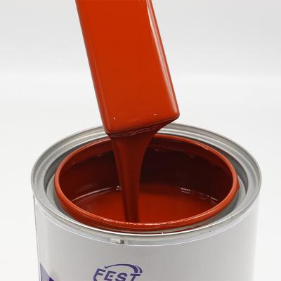 China Metallic Red Automotive Paint For Car Automotive Refinish Paint for sale