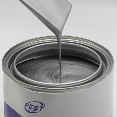 China Manufacturer Supplies Medium Aluminum Car Paint 1k Silver Car Paint Silver Color Paint for sale