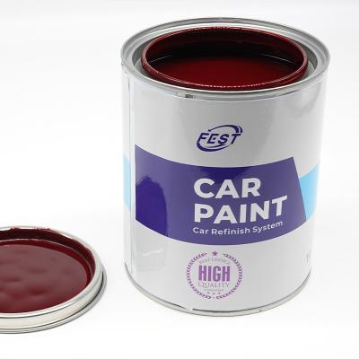 Cina Pintura di auto di alta qualità 1K Pintura Rossa Pintura Auto migliore Pintura Auto Riparazione Pintura in vendita