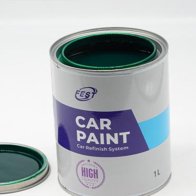 China High Quality 1K Colors Paint Car Refinish Paint Green Car Paint Car Paint Scratch Repair for sale