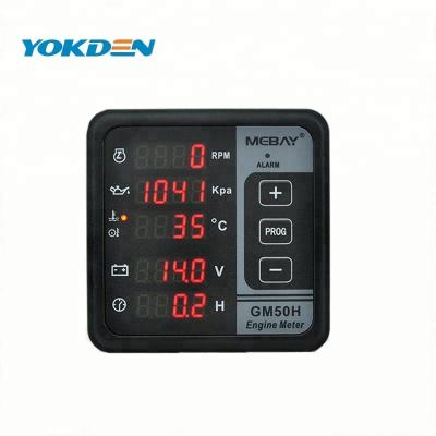 China Mebay Digital Generator Meter GM50H 100mm*100mm*77mm for sale