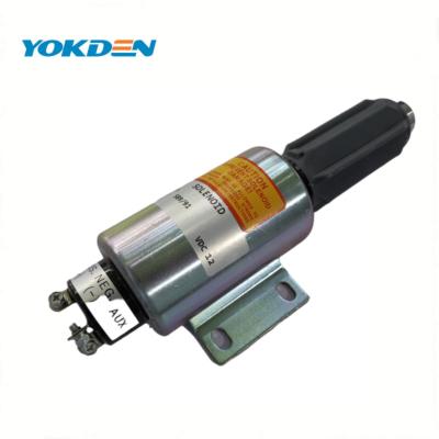 China Diesel Engine Stop Solenoid Valve 2370-24ESU1B5S 04400-08901 24V 437-2617 MOV For S12R S16R SR Engine Genset for sale