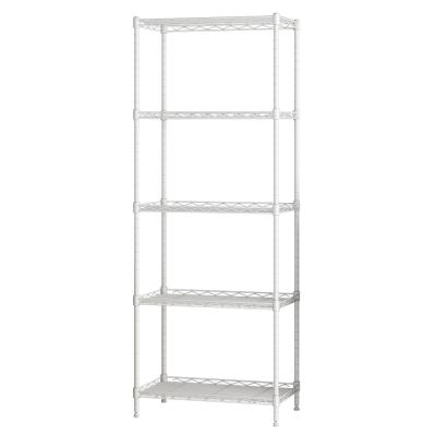 China Durable Heavy Duty Metal Shelf Organizer Adjustable Storage Shelves for sale