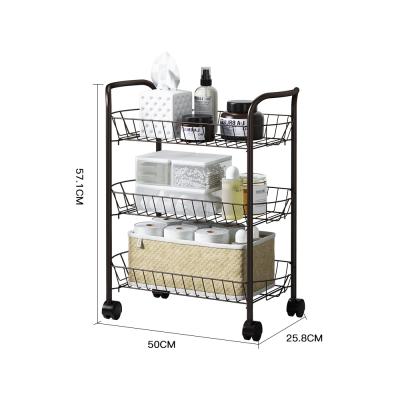 China Corrosion Protection Wholesale Factory Supply Wire Shelving Cart Metal Rack for sale