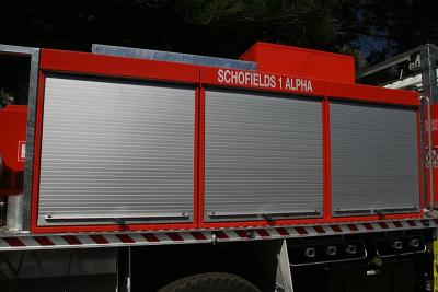 China Fire Truck Aluminium Rolling Door/ Roller Shutter/ Aluminum Door for sale