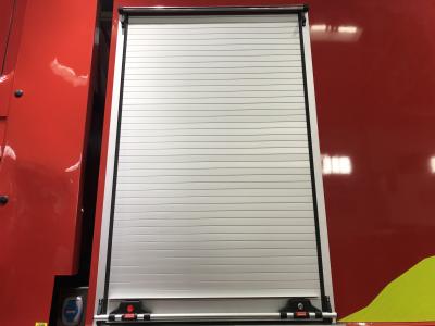 China Emergency Rescue Rollup Blind Aluminium Roller Window Shutter Cargo Door for sale