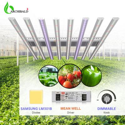 China Archibald I Seed Starting Hydroponic Full Spectrum Z3 400W 640W 800W 1000w LM561C LM301B LM301H Commercial LED Grow Light Bar for sale