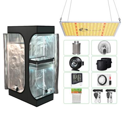 China Easily Assembled Grow Full Tent Kit, Factory Price Gorilla Indoor Grow Tent Complete Hydroponics Growing Systems Growing Tent for sale