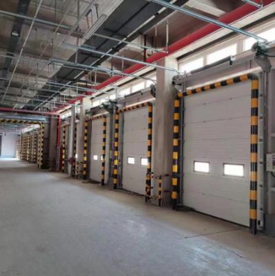 China European Standard Industrial Roll Up Sectional Overhead Door For Warehouse Or Factory for sale