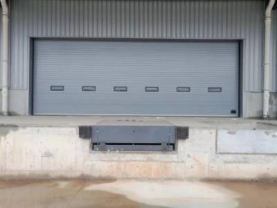 China Industrial Automatic Insulated Metal Sandwich Panel Steel Exterior Section Sliding Lift Overhead Garage Roll Up Door for sale