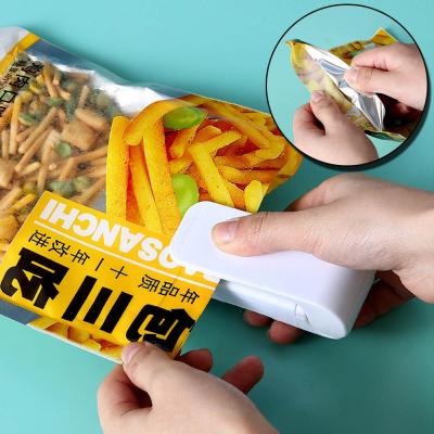 China ABS Mini Heat Bag Sealing Machine Package Sealer Bags Thermal Plastic Bag Closing Food Sealer Portable Packing Kitchen Accessories for sale