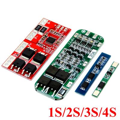 China Other 1S 2S 3S 4S 3A 20A 30A 18650 Li-ion Battery Charger PCB BMS Protection Board For Drill Motor Lipo Cell Module for sale