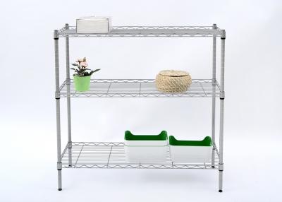 China H333 Metal Display Shelf 30x14x60.5 Inches Free Standing Type With 3 Tiers for sale