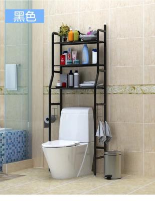 China H108 Powder Coated Bathroom Shelf Unit For Over The Toilet Storage Rack for sale