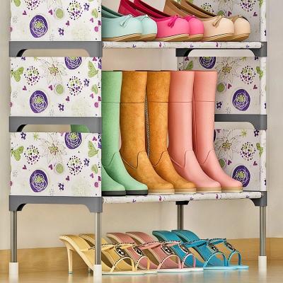 China Portable Easy Assembled Shoe Rack Stand Holder for sale