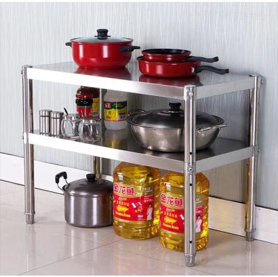 China H133 Stainless Steel Kitchen Rack Prep Work Table For Commercial Kitchen Restaurant for sale