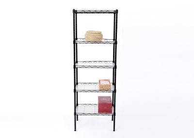 China Freestanding Multipurpose Metal Wire Bookshelves Easy To Assemble Convenient To Carry for sale