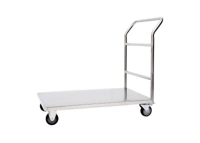 China Flat H503 Stainless Steel Trolley 500kgs Max Load TUV Certification for sale