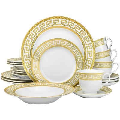 China Viable Creative Home Solid Color Ceramic Dinnerware Set for sale