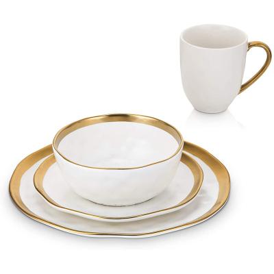 China Viable Wholesale Custom Ceramic Water Coffee Plant Gift Floral Saucer Set Of Cups for sale