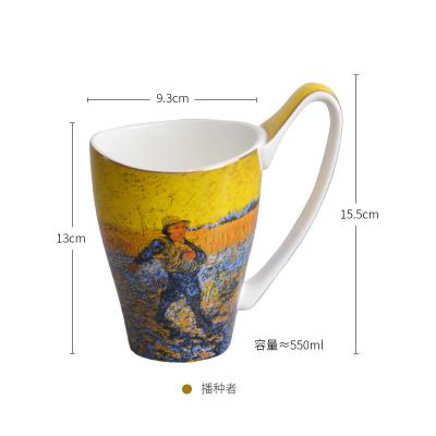 China Logo Supplier Valentines Sublimation Blanks Custom Viable Mugs Personalized Mugs for sale