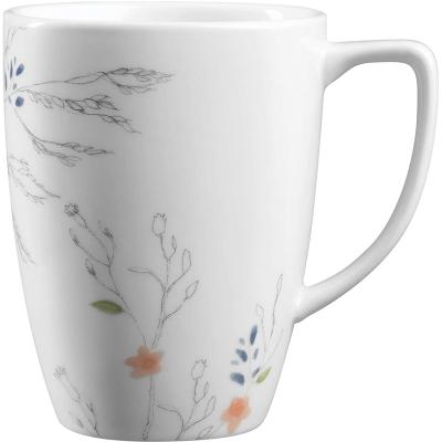 China Sustainable Unique Nordic Ceramic Marshmallow Sublimation Insulated China Tea Infuser Mugs for sale