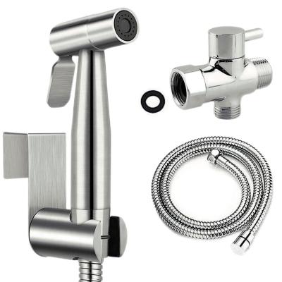 China Thermostatic Faucets Wholesale Chrome Stainless Steel Bathroom Toilet Bidet Faucet Deck Mounted Hung Bidet Mixer for sale