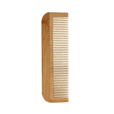 China Cheap Private Label Comb Comfortable Healthy Wide Tooth Hair Comb Wooden Bamboo Comb for sale