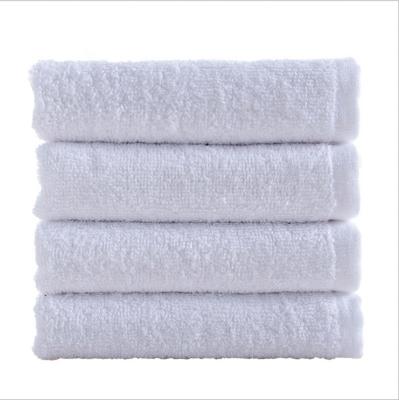 China 35 Grams 30*30 Pure Cotton Household Hotel Small Square White Towel Viable for sale