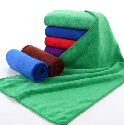 China Hotel beauty salon special viable quick-drying fiber ultra-thin absorbent and non-linting thickened face towel for sale