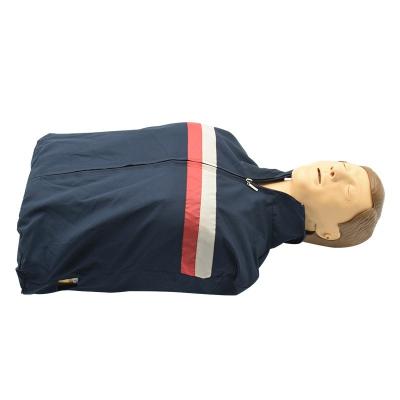 China Chest Compressions / Professional Multifunction Medical Half Body Simulator Cpr Training Manikin Artificial Respiration Manufacturer for sale