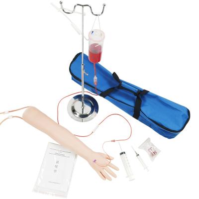 China Teaching Intravenous injection sting model school practice nursing injection infusion simulation model with medical equipment for sale