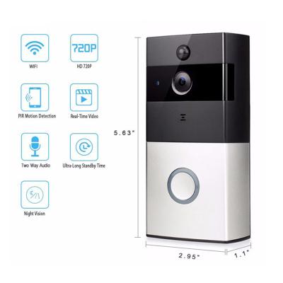 China Modern Waterproof Security Systems Wifi Ring Video Smart Alarm Doorbell Wireless Doorbell Camera for sale