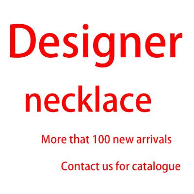 China Fashion 2022 Fashion Newcomers Popular Brand Jewelry Famous Brand Necklace Women Designer Luxury Necklace for sale