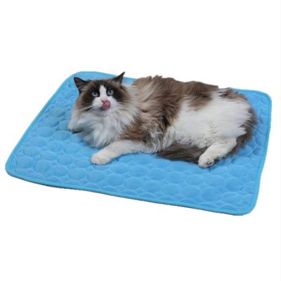 China Wholesale Manufacturer Factory Waterproof Large Dog Summer Cooling Self Cooling Cool Summer Ice Freeze Protection Water Bed Mat For Dog for sale