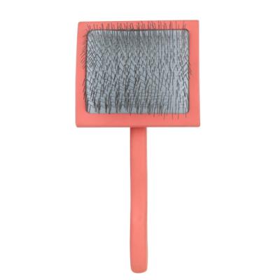 China Custom Antique Solid Wooden Pet Factory Direct High Quality Multi-Size Needle Pin Slicker Brush Pin Slicker Brush Extra Long For Dog for sale