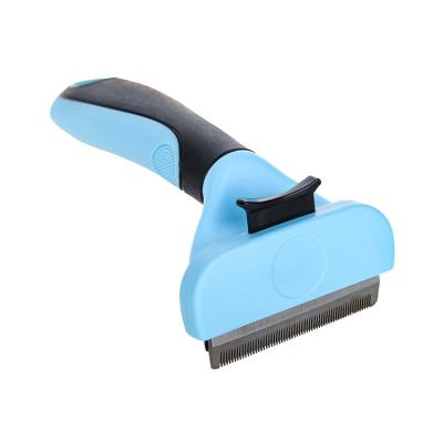 China Stocked Professional Supplies Pet Grooming Brush Dog Deshedding Tool Effectively Reduces Shedding By Up To 95% For Dogs And Cats for sale