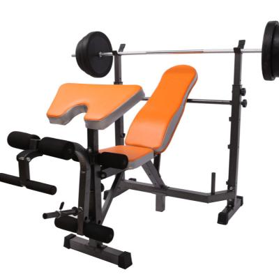 China Universal Complete Adjustable Weight Bench Workout Fitness Dumbbell Bench Multifunctional Weightlifting Bed for sale