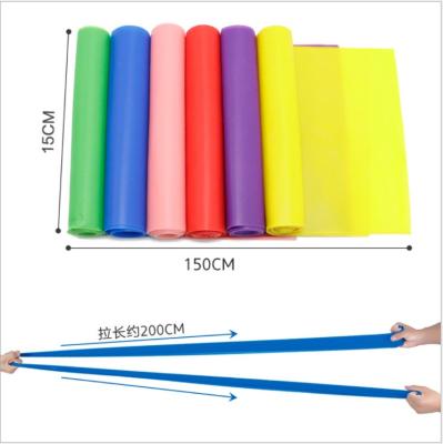 China Durable Gym Women Stretch Band Exercise Band Elastic Bands For Yoga Pilates Resistance Bands for sale